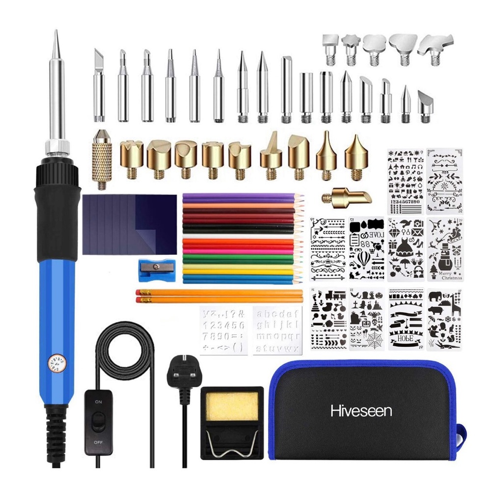 🪵 76 PIECE WOOD BURNING KIT 🪵